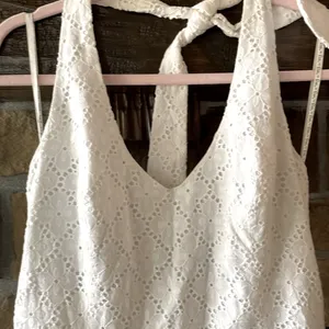 Lilly Pulitzer Joan Eyelet Halter Dress thumbnail 3