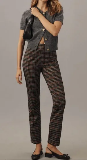 Anthropologie Sanctuary Carnaby Kick-Flare Cropped Pants, Size S thumbnail 4