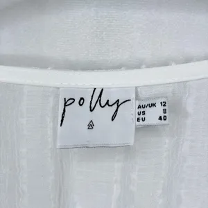 Oh Polly White V-Neckline Wrap Mini Dress thumbnail 5