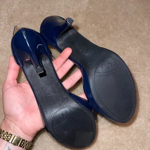 Elegant Navy High Heel Sandals thumbnail 7
