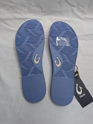 Olukai Womens Cloud Blue Flip-Flops Toe Post Sandals Size 11 womens thumbnail 3