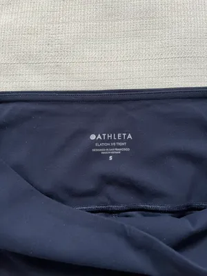 Athleta 7/8 Elation Tight - Navy thumbnail 5