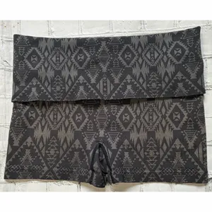 PINK Victoria’s Secret Tribal Print Fold Over Yoga Shortie Shorts thumbnail 7