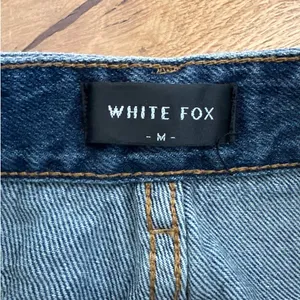 White Fox Boutique - Denim Mini Skirt in Blue thumbnail 2