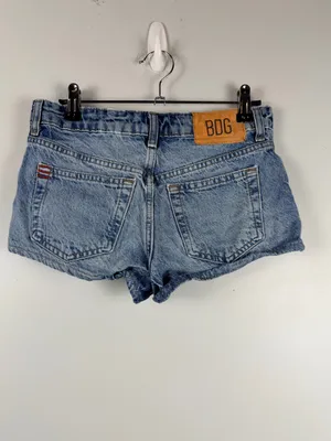 Urban outfitters bdg micro mini denim shorts size 24 thumbnail 3