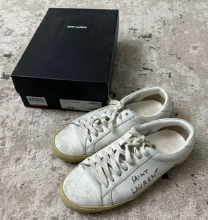 Saint Laurent Women’s Court Classic Sneakers Size 41 thumbnail 1