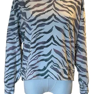Rails Animal Tiger Print Sweatshirt Small Casual Loungewear Cozy Warm thumbnail 2
