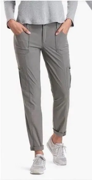Kuhl Womens Cargo Pants Size 10 Grey Hiking Outdoor Utility USA Camping 32 X 30 thumbnail 1