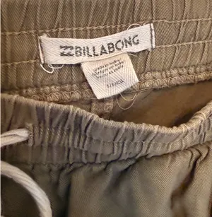 Billabong Olive Green Drawstring Lounge Shorts thumbnail 4