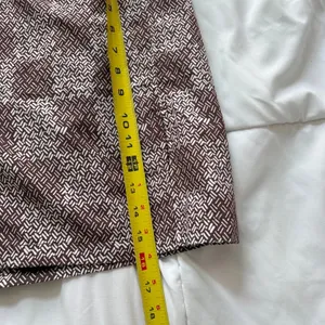 IZOD Golf Skirt Skort Womens 2 Brown White Geometric Activewear Quiet Luxury‎ thumbnail 3