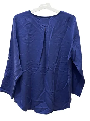 Soft Surroundings V-Neck Tencel Tunic Il Blouse size XL thumbnail 3