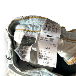 Levi’s 501 shorts size 26 nwt thumbnail 8