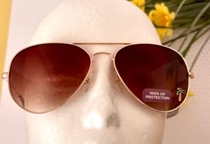 Aviator Sunglasses Gold thumbnail 2