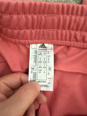 Adidas Women’s Primegreen Pink 3 Stripe Track Pants Joggers Small thumbnail 8