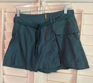 Free People Teal Skort Size Small‎ Blue thumbnail 1