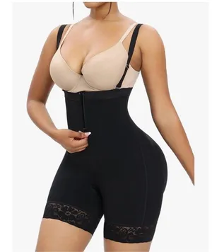 NEW Tummy Control High Compression Body Shaper Hook Crotch L thumbnail 2