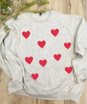 Boutique Hearts Sweatshirt thumbnail 3