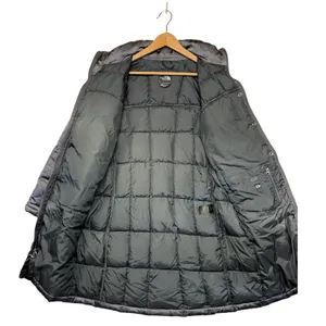The North Face Womens 600 Fill Down Quilted Long Parka Puffer Jacket Black Small thumbnail 6