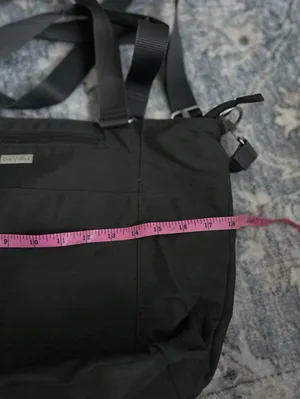 Baggallini Essential Tote Bag Grey NWOT - Long Strap Option thumbnail 8