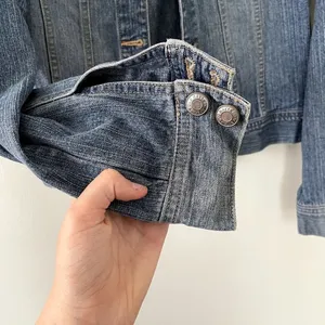 Old Navy denim jean jacket‎ comfortable fall staple pockets cotton small autumn thumbnail 4