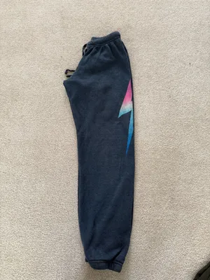 Aviator Nation Sweatpants Bolt Lightning thumbnail 2