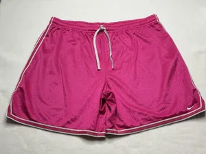 Nike‎ Vintage 2009 Womens Mesh Lined Basketball Gym Shorts Pink XL thumbnail 1