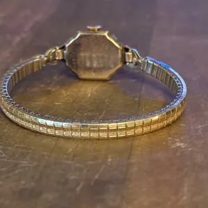 Vintage Bulova 10K gold filled mechanical windup watch thumbnail 4