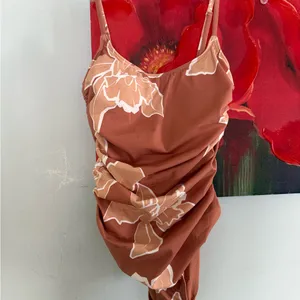 New HUTCH Women's Size S Hazel Floral Print Zenna One-Piece Swimsuit Pad Chest thumbnail 2