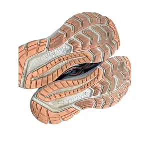 Saucony Womens Guide ISO Everun Running Tennis Shoes Gray Peach Blue Size 8.5 thumbnail 7