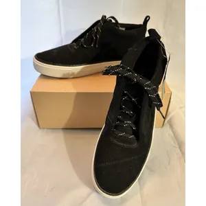 TOMS Riley Mid-Top Sneaker Women’s 9.5 Black Suede OrthoLite NWT thumbnail 2
