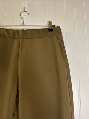 Zara Women's Olive Brown Sweatpants Size Medium thumbnail 2