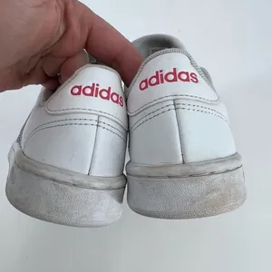 Adidas Grand Court Sneakers Womens 6.5‎ White Floral Print Low Top Tennis Shoes thumbnail 8