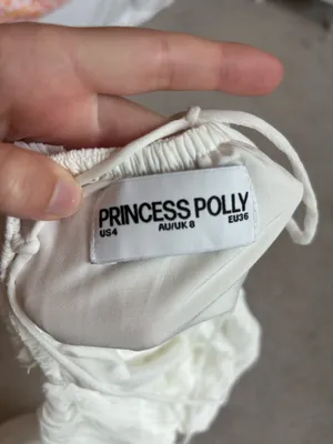 Princess Polly Dress Mini White thumbnail 2
