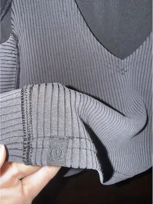 Lululemon Ribbed Softstreme Cropped Tank Top thumbnail 4