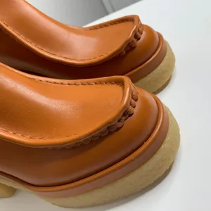Chloé Jamie Sock Platform Chelsea Almond Boot Luminous Ochre New Size 41 thumbnail 10