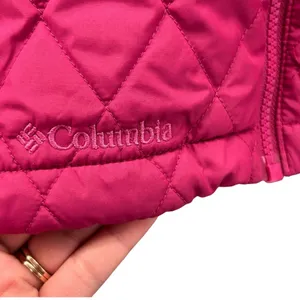 Columbia Quilted‎ Puffer Jacket Fuchsia Pink Medium thumbnail 6