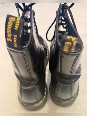 Dr. Martens 1460 Women's Black Lace-Up Combat Boots thumbnail 7