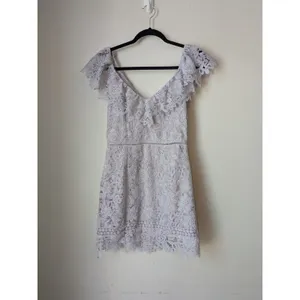 Saylor Dress Women Lilac Purple Adwoa MSRP:$288 Preppy Summer Cocktail Sz Small thumbnail 3