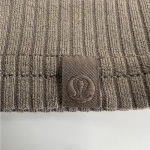 Lululemon Ribbed Softstreme Slim-Fit Tank Dress nomad sz 4‎ thumbnail 8