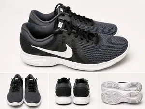 Nike running athletic shoes. Woman’s size 9 men’s 7.5 thumbnail 2