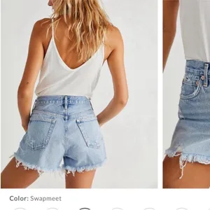 Agolde Parker Vintage Cut Off Denim Shorts Swapmeet Size 28 Free People thumbnail 6