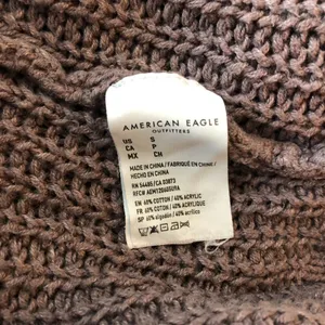 American Eagle Women's Sweater Knitted Long Sleeve Crew Neck Pullover Purple S thumbnail 5