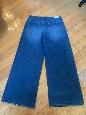 !iT Jeans Mid Rise Relaxed Wide Leg Dark Wash Denim Jeans Size 8 29 NWT thumbnail 3