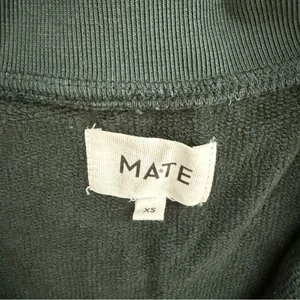MATE the Label Womens Half Zip Cropped Sweater XS thumbnail 6