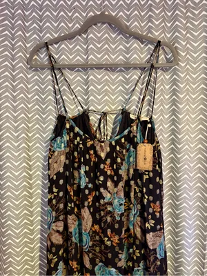 NWT Natural Life | Alice Metallic Maxi Dress, Small thumbnail 4