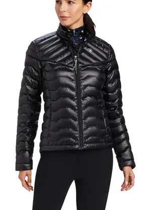 Ariat Tek Down Jacket Women's XS Puffer Full Zip Black thumbnail 1