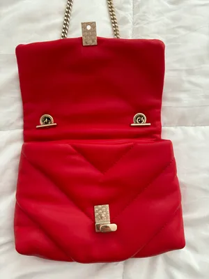 ZARA Red Chain Purse thumbnail 6