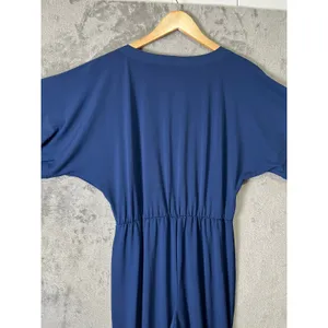 GAP Navy Kimono Sleeve Jumpsuit Relaxed Draped Fit Minimalist‎ Chic Size XS New thumbnail 10