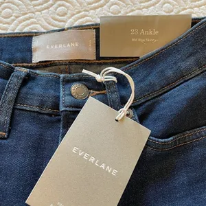 Everlane Blue Medium Wash Authentic Stretch Mid Rise‎ Skinny Jeans Size 23 thumbnail 9