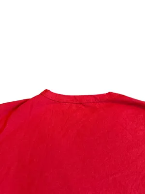 Zara Red Graphic Baby Tee Los Angeles California Short Sleeve Size Small thumbnail 11